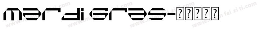 Mardi Gras字体转换